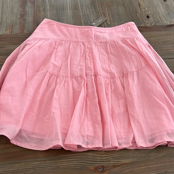 J. Crew Dresses & Skirts - J. Crew New Cotton Mini Skirt Pleated Flowy Sz 2